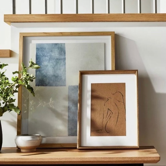 THRESHOLD Studio McGee Wooden Figural Sketch - Picture 2 of 2